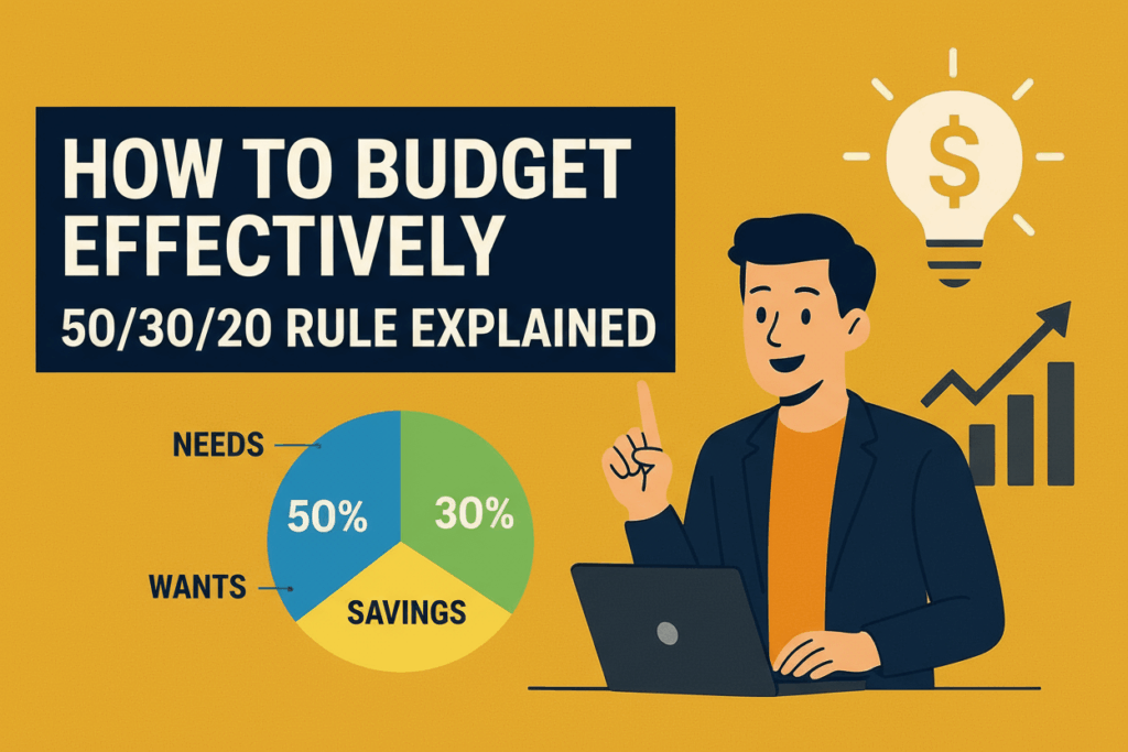 How to Budget Effectively (50/30/20 Rule Explained)