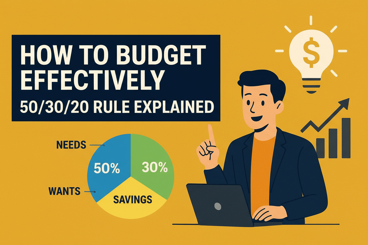 How to Budget Effectively (50/30/20 Rule Explained)